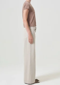 Adine Shrunken Tee ~ Chai Heather