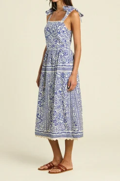 Alessia Dress ~ Hydra Border