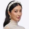 Alice Crystal Star Headband ~ Ivory