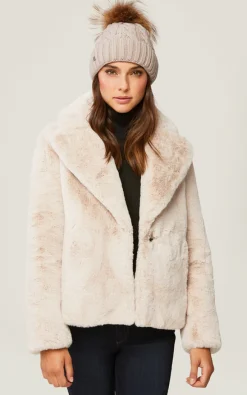 Amalie Knit Hat With Removable Pompom