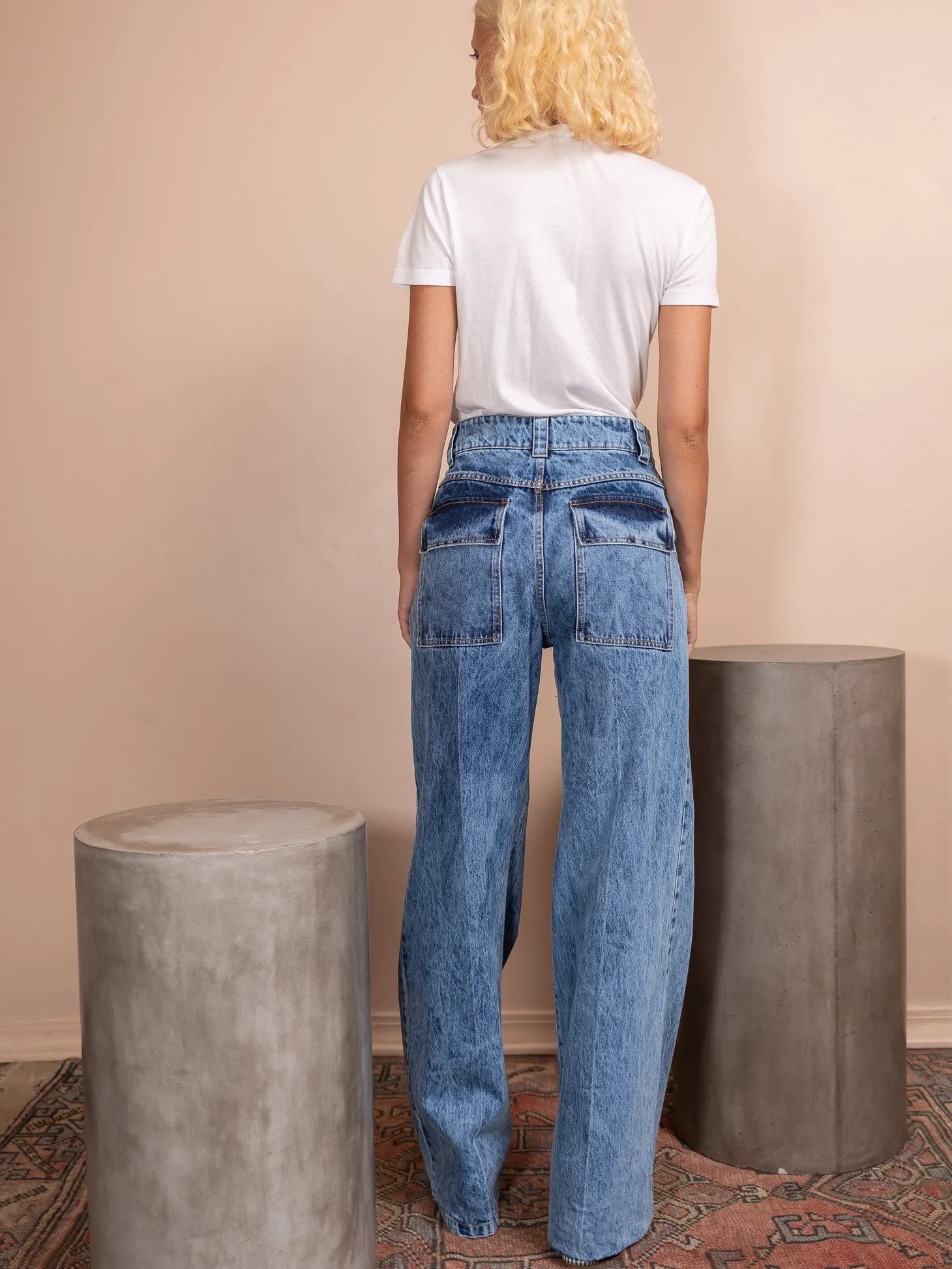 Annise Slim Tee in White