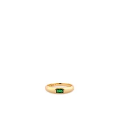 Asscher Sterling Ring