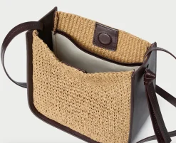 Avalon Brown/Espresso Crochet Crossbody