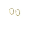 3/4" Beaded Ball Hoop