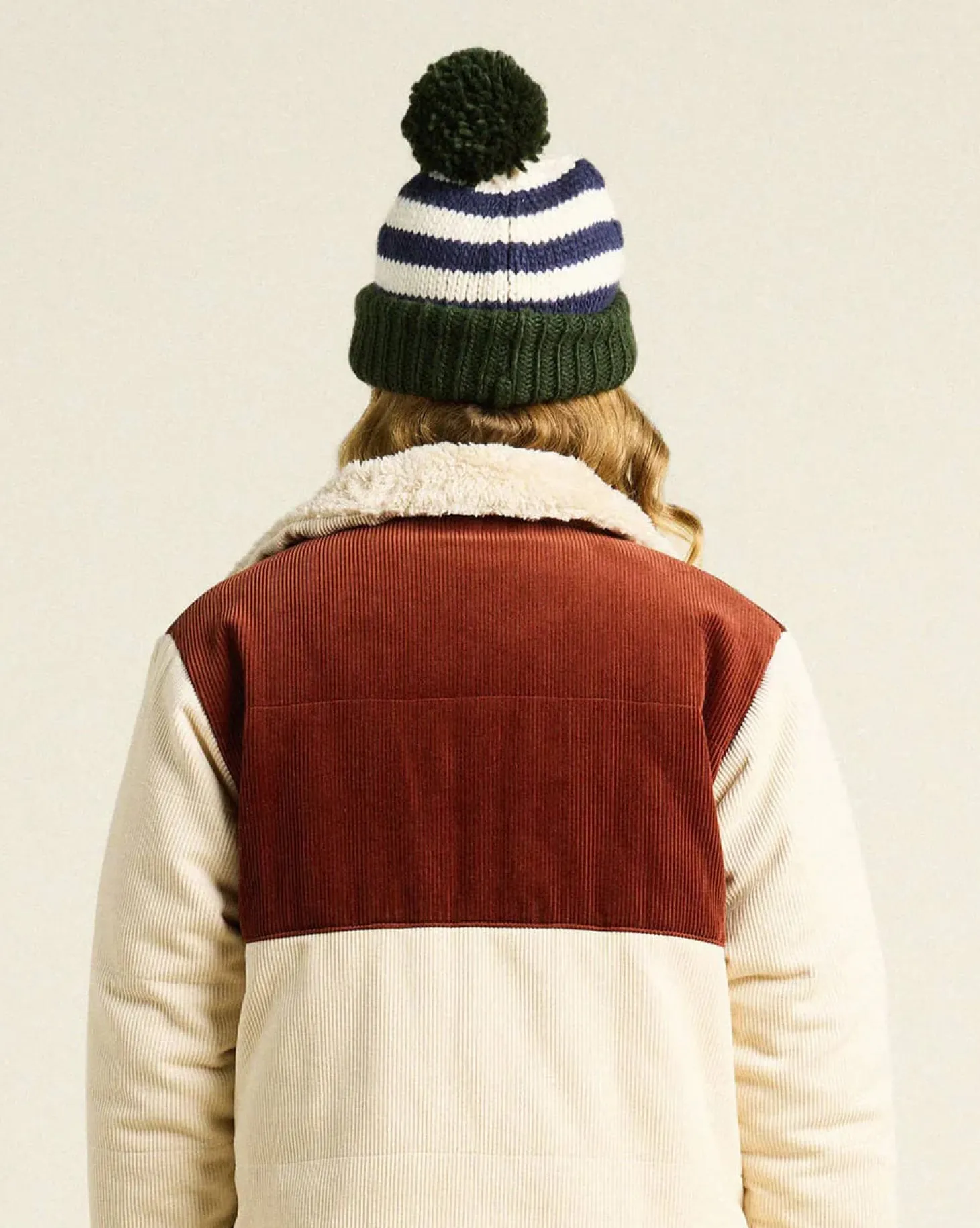 Beanie ~ Blue Stripe