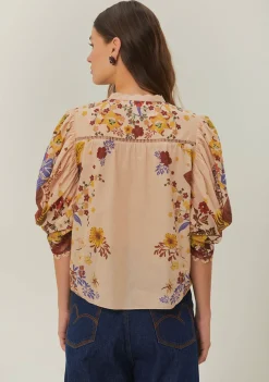 Beauty Bouquet Pink Blouse