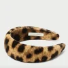 Bellamy Puffy Headband ~ Leopard