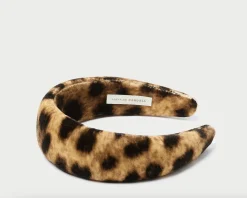 Bellamy Puffy Headband ~ Leopard