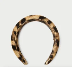 Bellamy Puffy Headband ~ Leopard