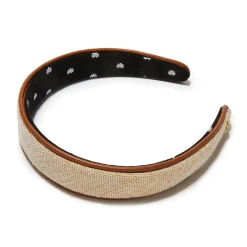 Bessette Headband ~ Natural Canvas