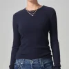 Bina Crewneck ~ Navy
