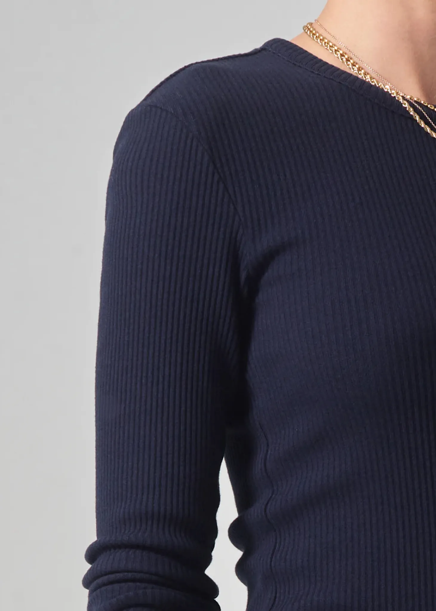 Bina Crewneck ~ Navy