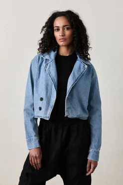 Blake Denim Blazer ~ Nimes Wash
