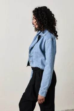 Blake Denim Blazer ~ Nimes Wash