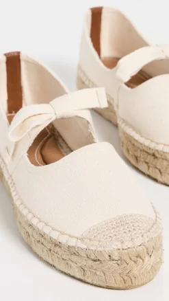 Calla Espadrille Mary Janes ~ Natural