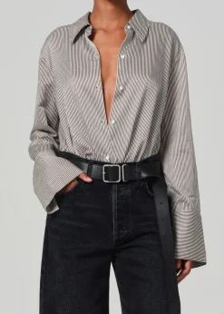 Camilia Shirt ~ Venetian Stripe