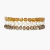 Carolina Naked Wrap Bracelet ~ Natural Mix