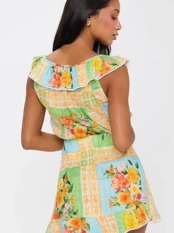 Carson Top ~ Country Bouquet