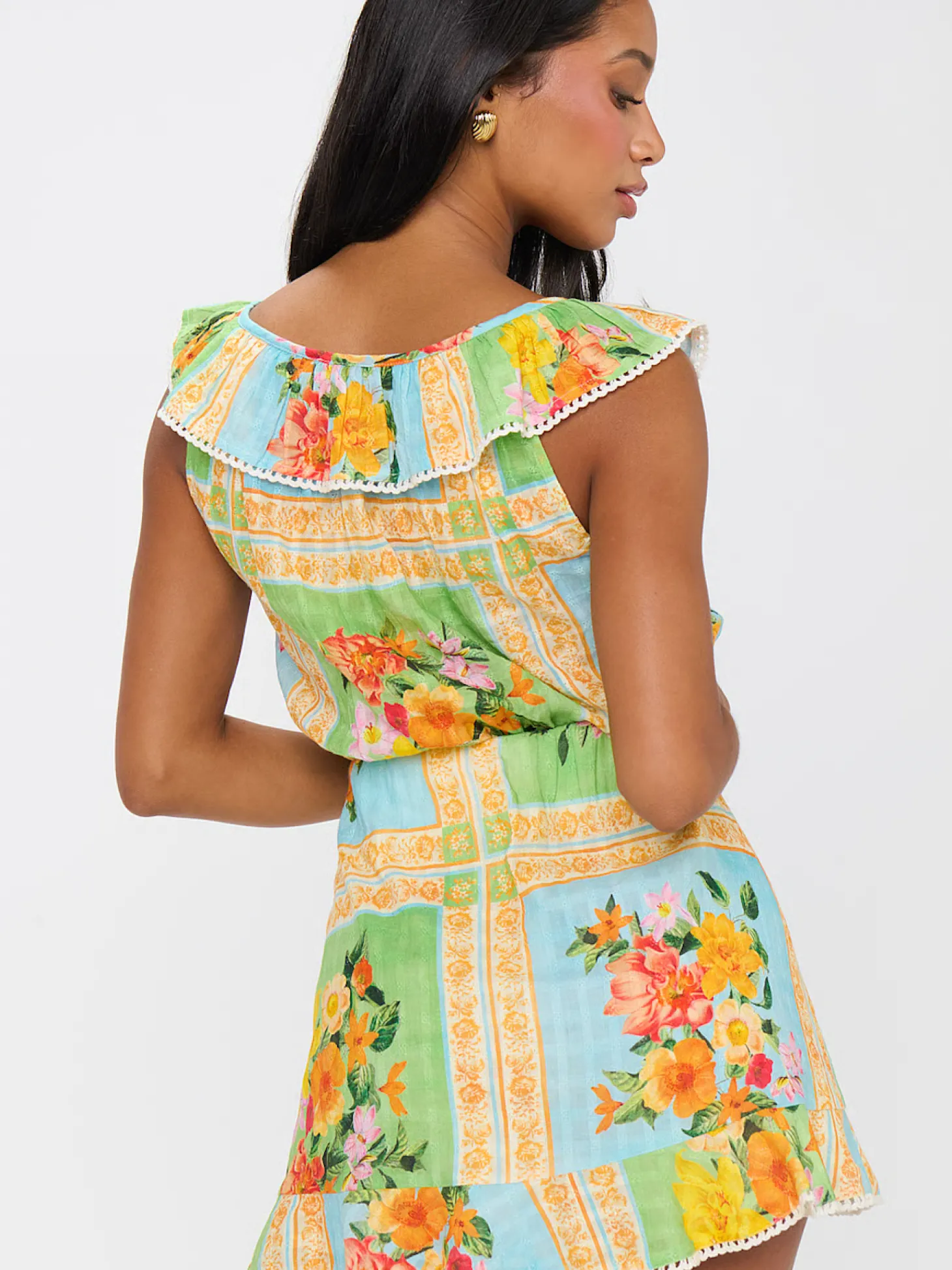 Carson Top ~ Country Bouquet