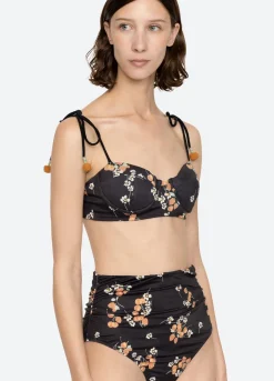 Cerise Bustier Bikini Top