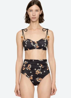 Cerise Bustier Bikini Top