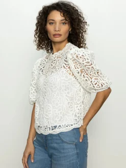 Cherished Lace Tee ~ White