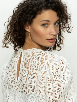Cherished Lace Tee ~ White