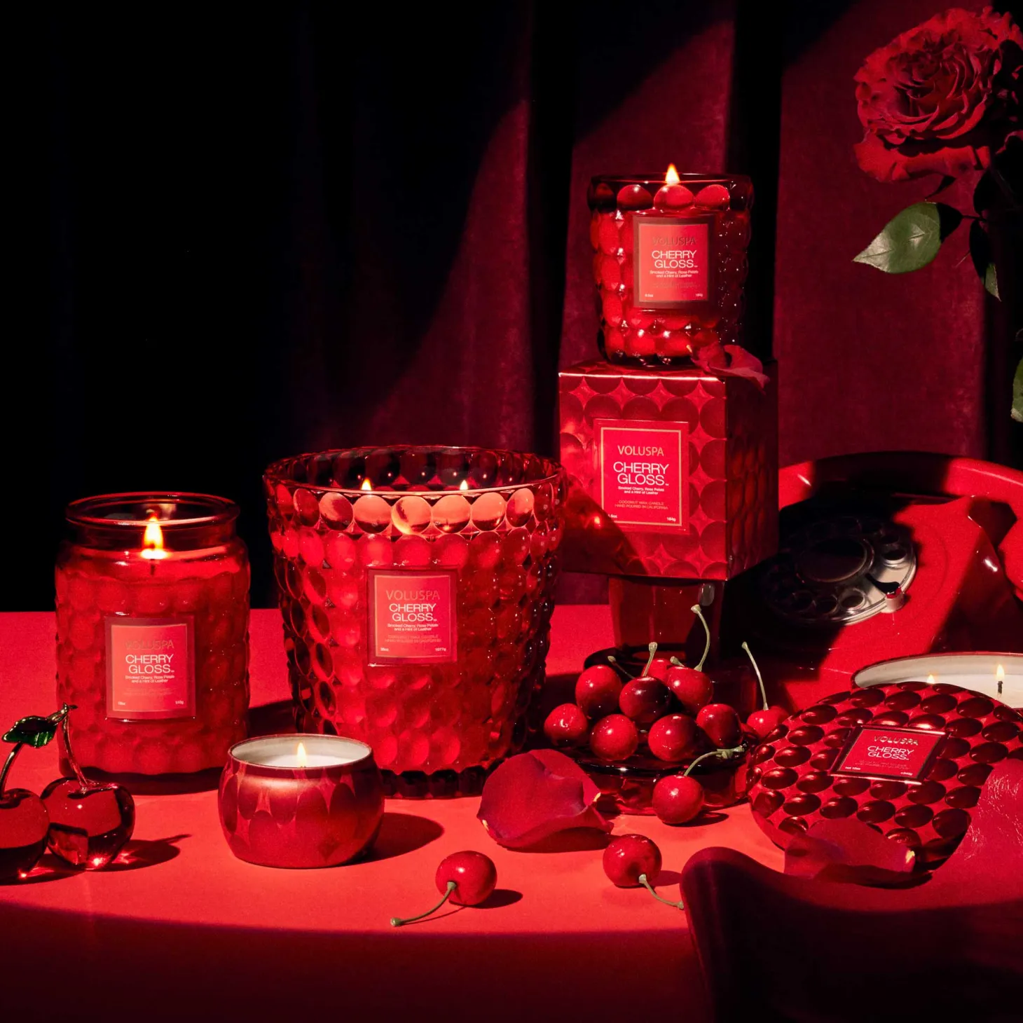 Cherry Gloss ~ Classic Candle