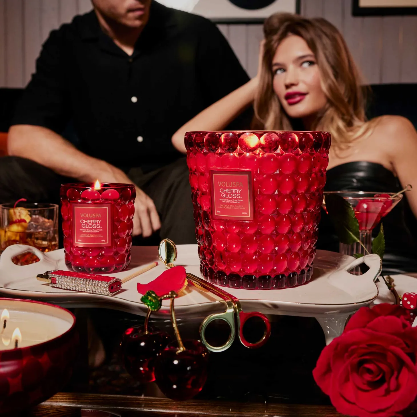 Cherry Gloss ~ Classic Candle