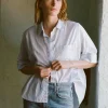Claire Origami Shirt ~ Rhode Stripe