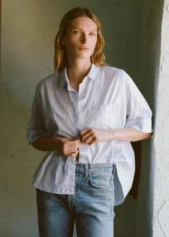 Claire Origami Shirt ~ Rhode Stripe