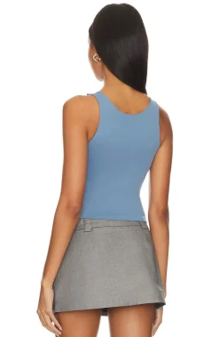 Clean Lines Tank ~ Blue