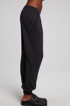 Cotton Fleece Essential Jogger ~ Licorice