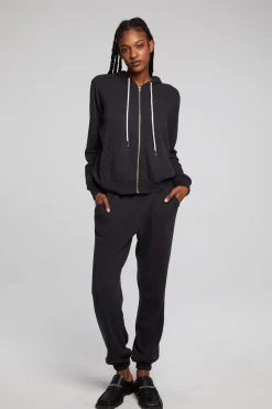 Cotton Fleece Essential Jogger ~ Licorice