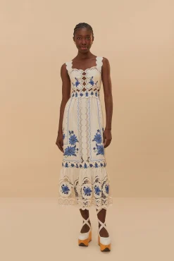 Cross Stitch Richelieu Sunflower Off-White