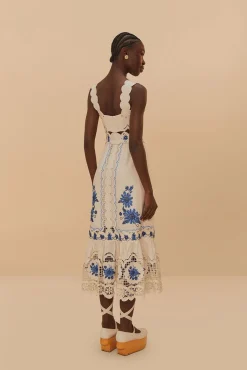 Cross Stitch Richelieu Sunflower Off-White