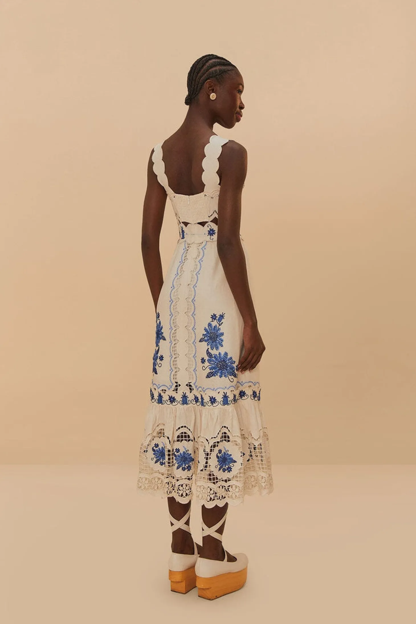 Cross Stitch Richelieu Sunflower Off-White