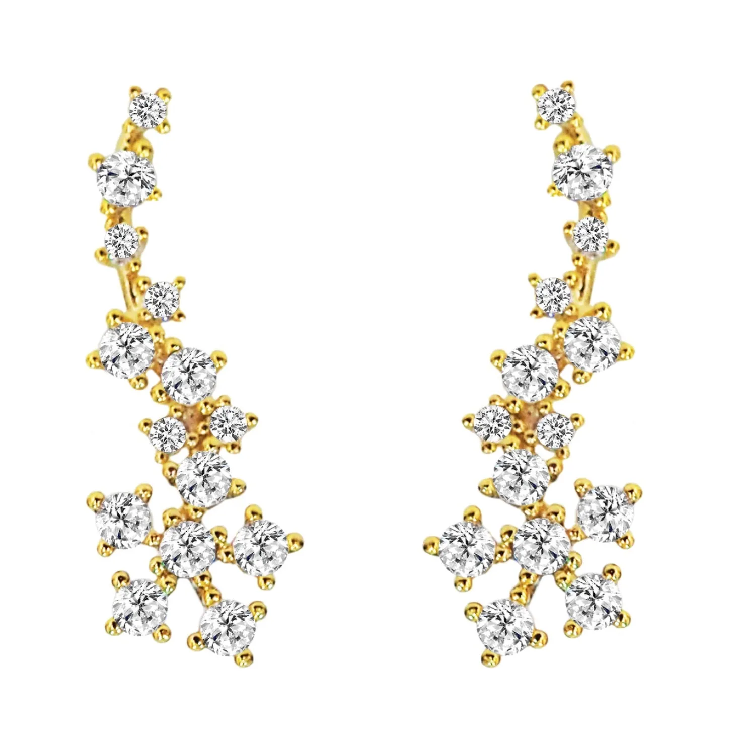 CZ Flower Cluster