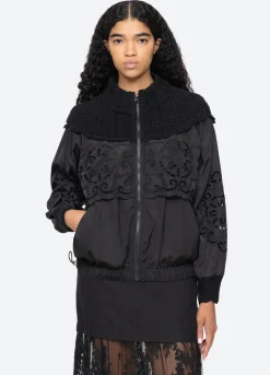 Dahlia Eyelet Windbreaker
