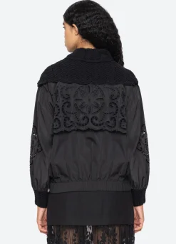 Dahlia Eyelet Windbreaker