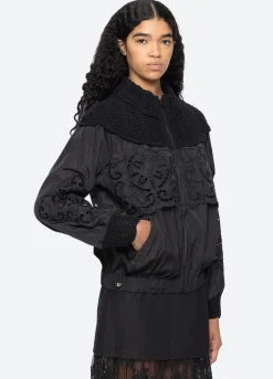 Dahlia Eyelet Windbreaker
