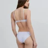 Daphne Eyelet Bikini Bottom ~ Lilac Pastel