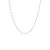 Delicate Beaded Natural Stone Necklace ~ Lapis