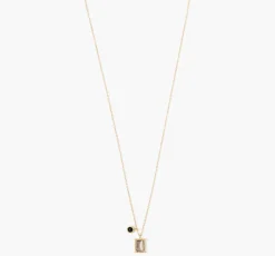 Delilah Pendant Necklace ~ Quartz Mix