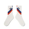 Diagonal Stripe Ski Sock