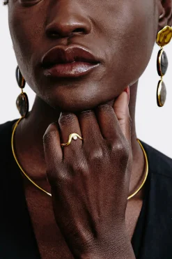 Diamond Canyon Ring ~ Gold