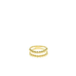 Double Ball Band Ring