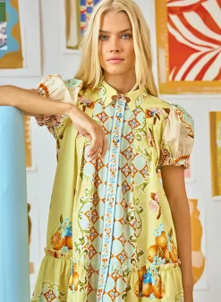 Drifter Mini Dress ~ Gasparilla Gardens
