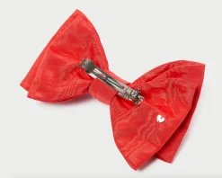 Eden Bow Hair Clip ~ Red