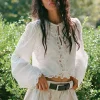 Elke Soutache Blouse ~ White